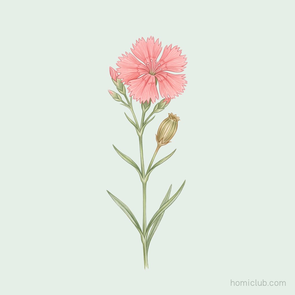 Fringed pink
